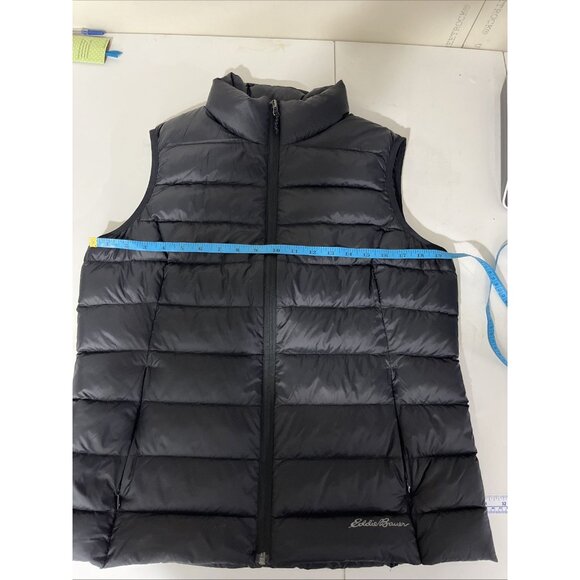 Eddie Bauer EB650 Goosedown Quilted Puffer Vest Womens Size Large - Picture 9 of 11